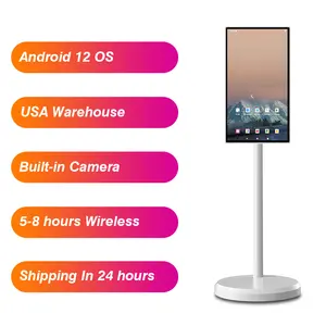 Standbyme 21.5 inch tương tác Android 12 thông minh TV xách tay LCD màn hình cảm ứng với wifi tầng thường vụ cho phòng tập thể dục