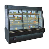 Vitrine de bonne qualité en marbre, équipement de vitrine à donuts