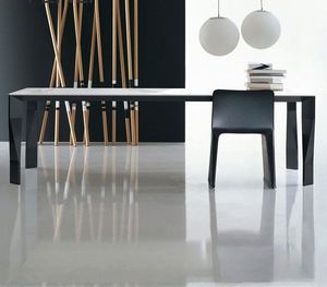 Arredamento Casa, Tavolo da Pranzo Italiano e Sedie, Set Tavolo da Pranzo Rettangolare per 6 Persone, Tavolo da Pranzo di Lusso in Marmo - Product Image 5