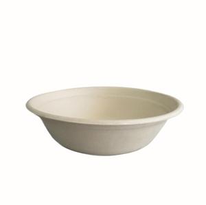 Disposable Compostable Sugarcane Bagasse Pulp Soup Salad Bowl 16oz 24oz 32oz With Lid