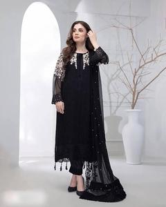 Robe de créateur de style Bollywood pour femmes 3 PCS tenue indienne pour chaque festival et fonction au prix de gros - Product Image 4