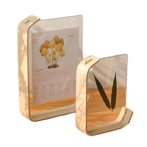 Cadre photo en bois avec impression UV, cadre pour herbarium, calendrier, cadre DIY, cadre photo de famille, cadre photo de mariage, cadeau photo - Product Image 1