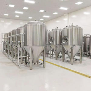 Équipement de fermentation en acier inoxydable pour <span class=keywords><strong>la</strong></span> bière, y compris <span class=keywords><strong>la</strong></span> chaudière de brassage, les cuves de fermentation, l'unité de nettoyage CIP, PLC - Product Image 4