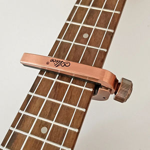 Capos de guitare électrique guitare acoustique Capo basse violon ukulélé Capo traste pince de réglage à une main 3 couleurs - Product Image 2