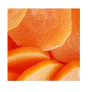 Meilleures ventes Carottes rondes et coupées biologiques de qualité supérieure cuites à la vapeur surgelées Vitamine instantanée BRC IQF Halal pour les soupes - Product Image 3
