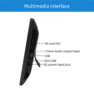 IPS Slim 10 inch CE ROHS màn hình nhỏ xem ảnh 10 inch khung ảnh phiên bản cơ bản tự động phát video kỹ thuật số khung video - Product Image 4
