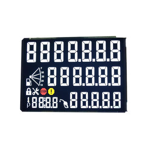 Pabrik kecil kustom TN STN HTN VA BTN FSTN transmitsive 7 tampilan Segmants layar <span class=keywords><strong>LCD</strong></span> meteran energi Gas air - Product Image 5