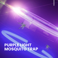 Ultrastille 22db Muggenvanglamp Met Hepa-Filter 360 ° Luchtstroom Insectenmoordenaar Voor Allergiegevoelige Families Elektrische Bron