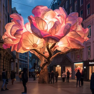 الأعلى مبيعًا ديكورات الزهور للمساحات التجارية-مثالية للعطلات وديكور الحفلات - Product Image 5