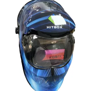 HITBOX Welding helmet cheaper welding helmet blue color, red color