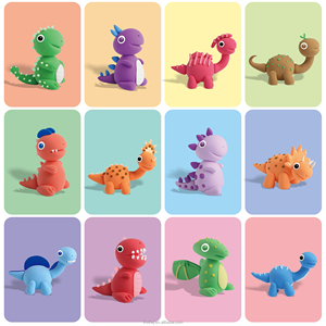 Kit d'argile <span class=keywords><strong>à</strong></span> séchage <span class=keywords><strong>à</strong></span> l'air, 48 couleurs, argile <span class=keywords><strong>à</strong></span> <span class=keywords><strong>modeler</strong></span> avec instructions étape par étape, emballée individuellement dans un sac, argile artisanale DIY pour enfants - Product Image 4