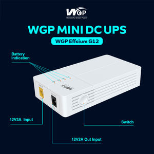 Wgp מיני ups dc 12v 2a גיבוי אספקת חשמל מיני ups לנתב wifi - Product Image 2