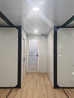 Faltbare Villa, Vorgefertigtes Modulares Doppelstöckiges Wasserdichtes Gartenhaus, Erweiterbares Containerhaus aus China