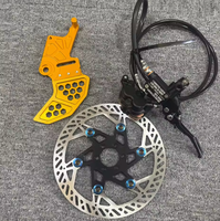 Kit d'assemblage de frein arrière Surron Ultra Bee, double étrier, adaptateur OEM, aluminium 7075 et acier 2Cr13, nouvelle version/modernisation