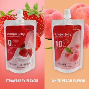 Frutta fresca Zero Calorie nutriente 200g confezione singola 4 sapori succosa gelatina di Konjac commestibile - Product Image 6