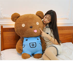 Mignon petit homme jaune <span class=keywords><strong>Bob</strong></span> peluche Tim ours série peluche jouets <span class=keywords><strong>banane</strong></span> brun ours en peluche doux poupées enfants garçons filles - Product Image 3