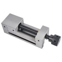 REALMAX Étau en acier miniature QGG de haute précision, étau de fraisage de 2 pouces, étau universel, étau de machine CNC, étau de banc