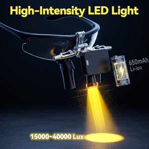 Ergo Dental Surgical Loupes 4X 6X Magnification with Wireless Light, Prismatic <strong>Binocular</strong> Customized for Precision Dentistry - Product Image 4
