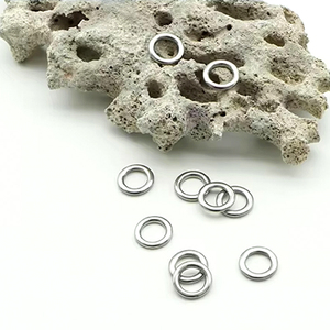 <span class=keywords><strong>Anneau</strong></span> de pêche solide en acier inoxydable de qualité supérieure, connecteur de pêche circulaire solide, <span class=keywords><strong>anneau</strong></span> de connexion pivotant, accessoires de pêche en plein air - Product Image 6