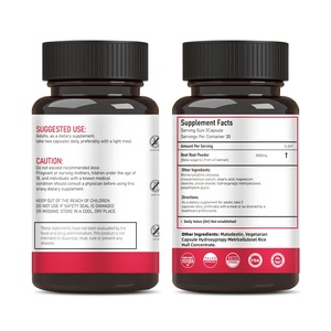 Produtos de Dropshipping Suplemento Nutricional Vegetariano Cápsulas de Beterraba Extrato Herbal Raiz de Beterraba Aloe Vera Vitamina Ativa - Product Image 2