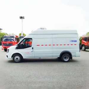 Camion <span class=keywords><strong>frigorifique</strong></span> diesel JMC 4,2 m, capacité de charge de 1 à 3 tonnes, Euro 6, best-seller, populaire en Afrique pour <span class=keywords><strong>le</strong></span> <span class=keywords><strong>transport</strong></span> d'aliments surgelés - Product Image 4
