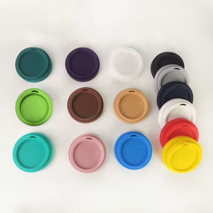 Tapas de Silicona para Tazas de Café, Universales, de 8cm y 9cm, Forma Redonda de Luna, Grado Alimenticio, Diseño Novedoso, Reutilizables para Regalos - Product Image 2