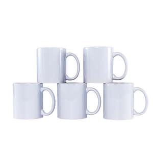 厂家直销11盎司低价陶瓷热升华马克杯 - Product Image 4