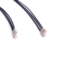 Arnés de cableado de 4 pines, conjunto de Cable Sata con chaqueta de PVC, conector JST XH, conjunto de Cable Har en conjunto de Cable negro, 2 uds.