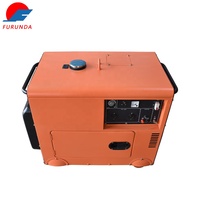 8KW 10KVA 1/3 phase Super Silent Air-cooling Dynamo Power Generation Mini Générateur Diesel Portable