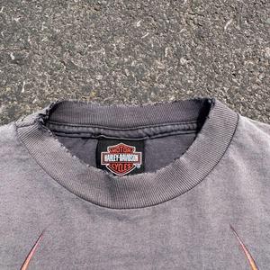 <span class=keywords><strong>T</strong></span>-<span class=keywords><strong>shirt</strong></span> vintage personnalisé pour hommes, imprimé par injection directe DTG, imprimé graphique, lavé à l'acide, 100% <span class=keywords><strong>coton</strong></span>, col rond, poids lourd, ample et solide - Product Image 2