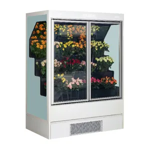 Kimay Wholesale Open Style Fresh Flower Display Chiller Commercial Refrigerator