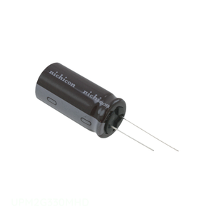 ตัวเก็บประจุ33 uF 20% 400V ตัวเก็บประจุ33 uF แบบเรเดียล th UPM2G330MHD 33 uF - Product Image 1