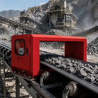 Détecteur de métaux numérique robuste pour l'exploitation minière avec contrôleur DSP, capteur de métaux sur bande transporteuse pour minerais, pierres, charbon, haute précision