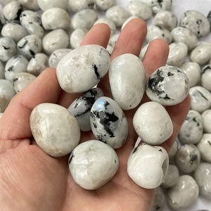 Cầu Vồng Tự Nhiên Moonstone Tumbled Đá Cao Đánh Bóng Moonstone Pha Lê Sỏi Đá Bán Buôn - Product Image 3