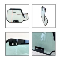 Vitre de pare-brise avant trempée pour chargeuse compacte XCMG, balayeuse routière, machine de construction, vitre de remplacement pour cabine