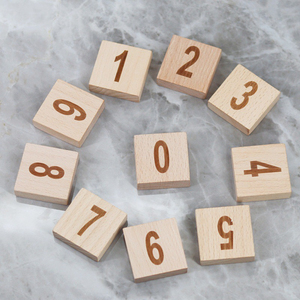 2025 Groothandel Eco-vriendelijke Gegraveerde Beukenhouten Montessori Educatief Speelgoed Kinderen-Wiskunde <span class=keywords><strong>Letters</strong></span> Cijfers Leerbord Spel Op Maat - Product Image 5