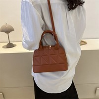 Sac bandoulière mini pour femme style influenceur 2025 – Nouvelle tendance chic texturé avec fermeture éclair, élégant et polyvalent en polyester