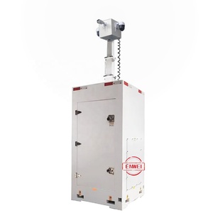 7m Manual Mast Cuboid <strong>Tower</strong> Mobile Surveillance Unit Mobile Surveillance <strong>Tower</strong>