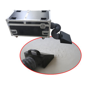 2020 جديد الديكور الحدث إمدادات حزب Dmx التحكم عن بعد 3000w مرحلة الزفاف سوبر الثلج الجاف الضباب الكذب منخفضة آلة لصنع الدخان - Product Image 2