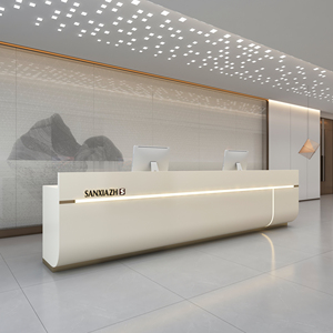 Nhà hàng văn phòng điều hành bàn tiếp tân cho hai người bàn tiếp tân khách sạn hiện đại bàn tư vấn sảnh kích thước lớn - Product Image 1