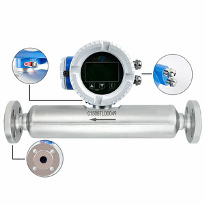 เครื่องวัดการไหลของมวลแบบโคริโอลิส รุ่น T-Series แบบดิจิทัล สำหรับวัดค่าความหนืด/ความหนาแน่น ใช้งานได้อิสระกับก๊าซ อากาศ น้ำ รองรับ OEM สำหรับกระบวนการปิโตรเคมี - Product Image 2