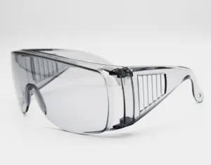 新款定制安全工作护眼防雾镜片骑行灰色安全眼镜