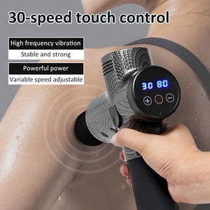 Fábrica Direta Fascia Gun Atacado Logotipo Personalizado Massagem Gun Massageador De Percussão Corporal CE FCC Certified <span class=keywords><strong>Bulk</strong></span> Orders Massagem Gun - Product Image 3