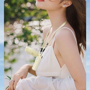 2025 New Arrivals Portable Small <b>Table</b> or Neck Fan,Hot Selling Rechargeable Hand Held Handheld Mini Fan - Product Image 5
