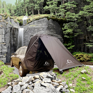 Tente de camping extérieure d'extension arrière imperméable pour SUV/<span class=keywords><strong>Van</strong></span> <span class=keywords><strong>auvent</strong></span> pliable d'ombre de <span class=keywords><strong>hayon</strong></span> de polyester pour la tente arrière de voiture de tourisme - Product Image 3