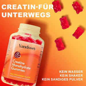 Gommoso di creatina a marchio privato Vandossy OEM con <span class=keywords><strong>BCAA</strong></span>, L-carnitina, taurina e vitamina B12-integratore di caramelle morbide - Product Image 6