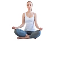 Coussin de méditation AeroMara personnalisé, mini-tapis de yoga, oreiller de soutien en caoutchouc pour fitness, genouillère et inversion