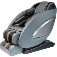 Style moderne Mstar Fauteuil de massage coréen en cuir véritable PU Fauteuil de relaxation des fesses 19 cm Corps maximum Télécommande sans fil