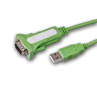 Cable Convertidor USB a Serial RS232 Original de Fábrica, Chip FTDI para Win7/8/10/11, Malla de PVC, 1.8m