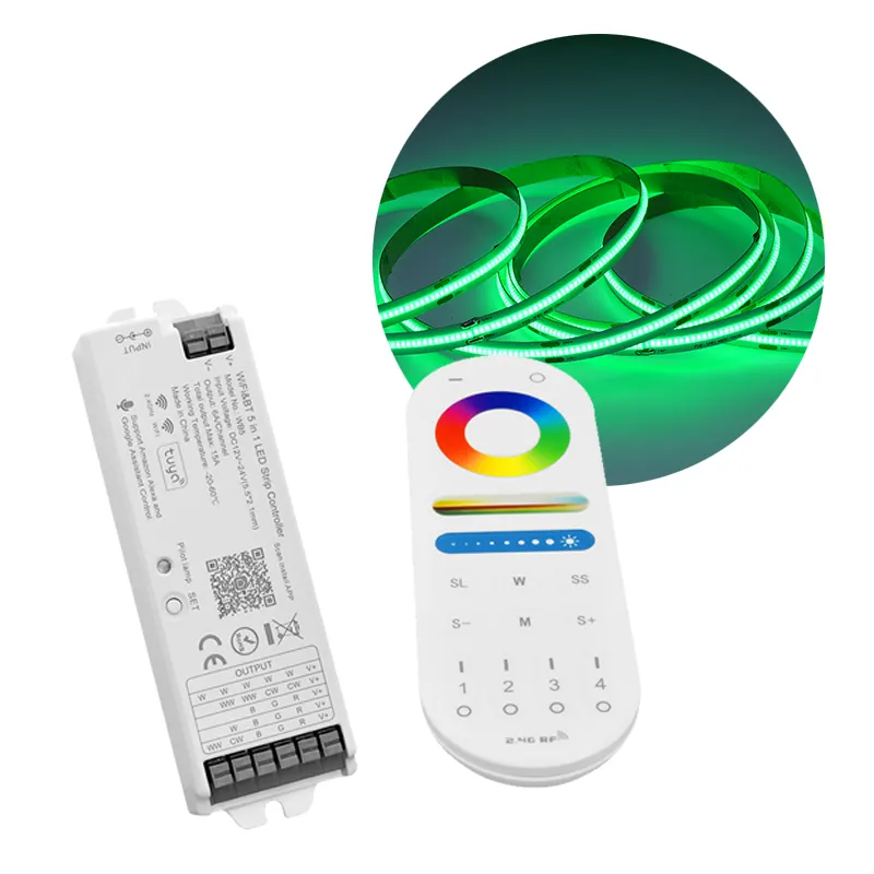 Bisa Disesuaikan Rgb Pintar 2812 Ws2812 Ws2812b Lampu 2812b Dapat Disesuaikan Garis Ajaib Rumah Wifi Rgbw Spi Led Strip Controller